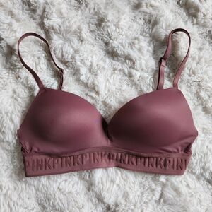 PINK Victoria's Secret Dusty Rose Bra